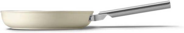 Smeg Koekenpan Creme Mat ø 26 Cm Standaard Anti aanbaklaag