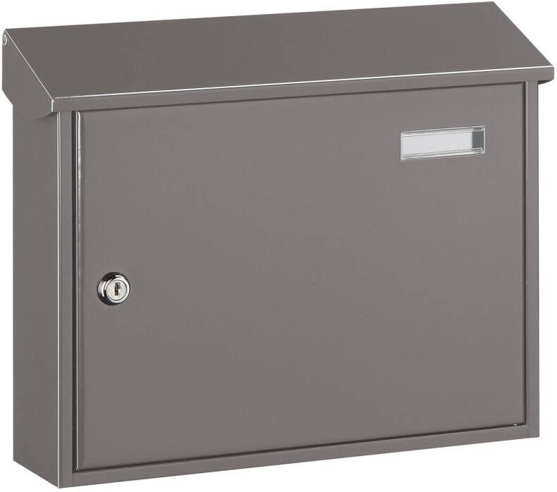 Brabantia Decayeux Brievenbus Milan 2 Alu Grijs