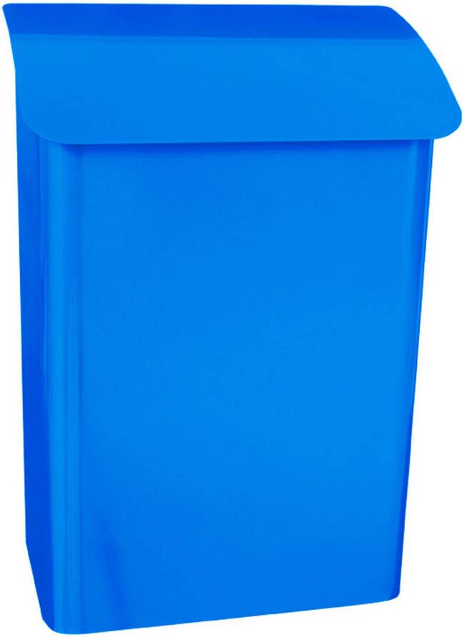 V-Part V part Wandbrievenbus Lugon 29, 1 X 42, 4 Cm Staal Blauw