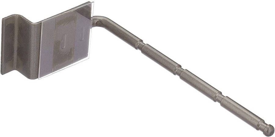 Vepa Bins Rösle Keuken Staafhaak 14 Cm Rvs Zilver