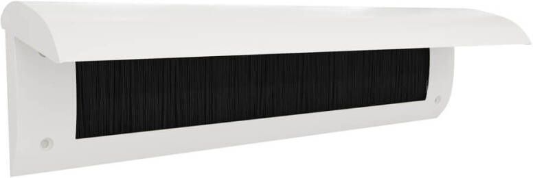 Door-line Door line Door line kunststof binnenbrievenbus met borstel en klep wit