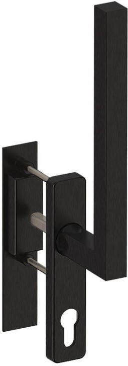 Hardbrass Hefschuifdeurgreep enkel PC69 Geneve Zwart