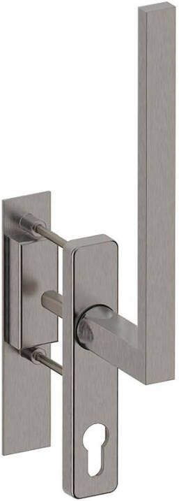 Hardbrass Hefschuifdeurgreep enkel PC69 Phoenix RVS