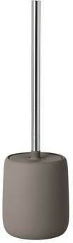 Blomus Toiletborstelhouder Sono Met Deksel 39 cm Taupe