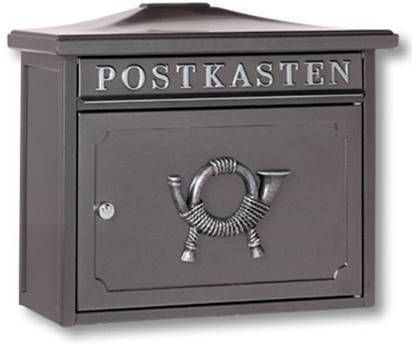 BURG-WÄCHTER Burg wächter Brievenbus Sylt 1883 E Staal Antiek Ijzerkleurig