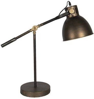 Clayre & Eef Koperkleurig Tafellamp 20*62*60 Cm E27/max 1*60w 5lmp633