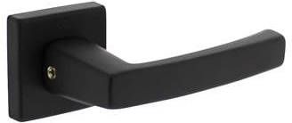 Intersteel 23.005.702 Deurklink Moora op rozet 50x50x10mm Aluminium Zwart