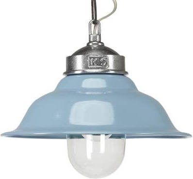 KS Verlichting Retro veranda hanglamp Porto Fino Retro blauw 6585