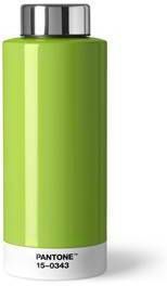 Vepa Bins Copenhagen Design Drinkfles Pantone 19 Cm Rvs 630 Ml Groen