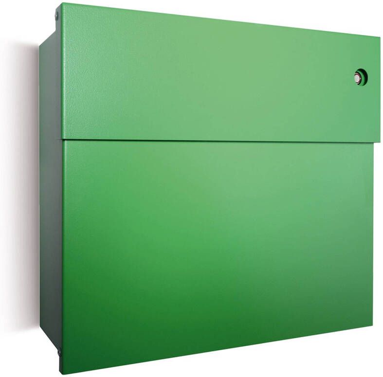Absolut/ Radius Brievenbus Letterman IV, rode Klingel, groen