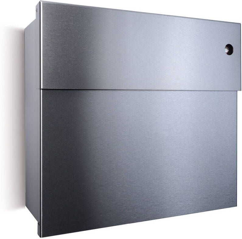 Absolut/ Radius Brievenbus Letterman IV, rode Klingel, RVS