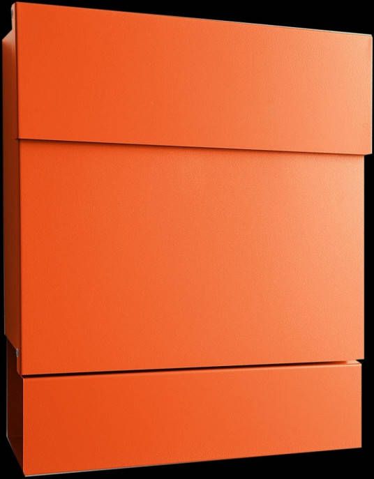 Absolut/ Radius Brievenbus Letterman V krant oranje