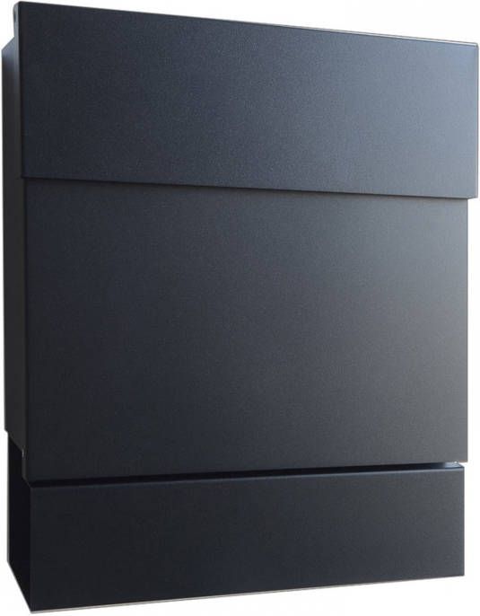 Absolut/ Radius Brievenbus Letterman V krant zwart