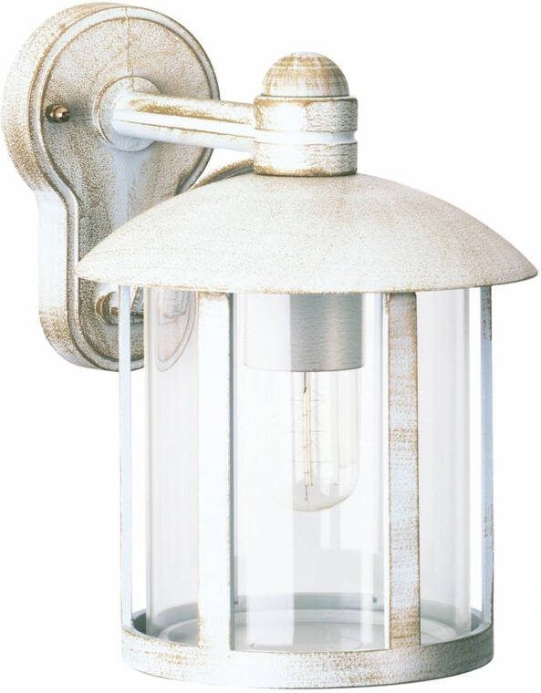 Albert Leuchten Betoverende Geras buitenwandlamp in wit goud
