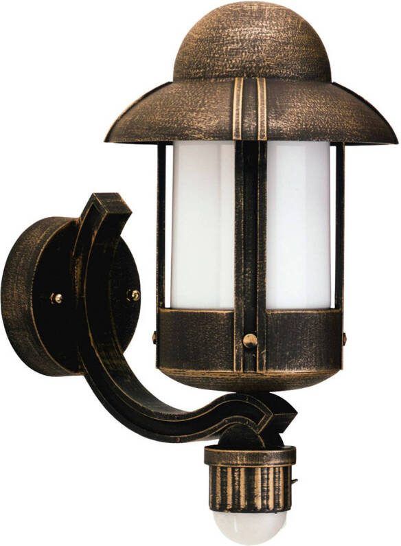 Albert Leuchten Dorothee buitenwandlamp in landhuisstijl bruin