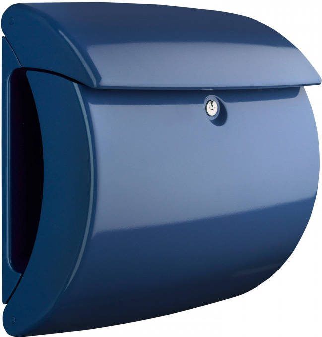 Burgwächter Brievenbus Piano 886 marine blue