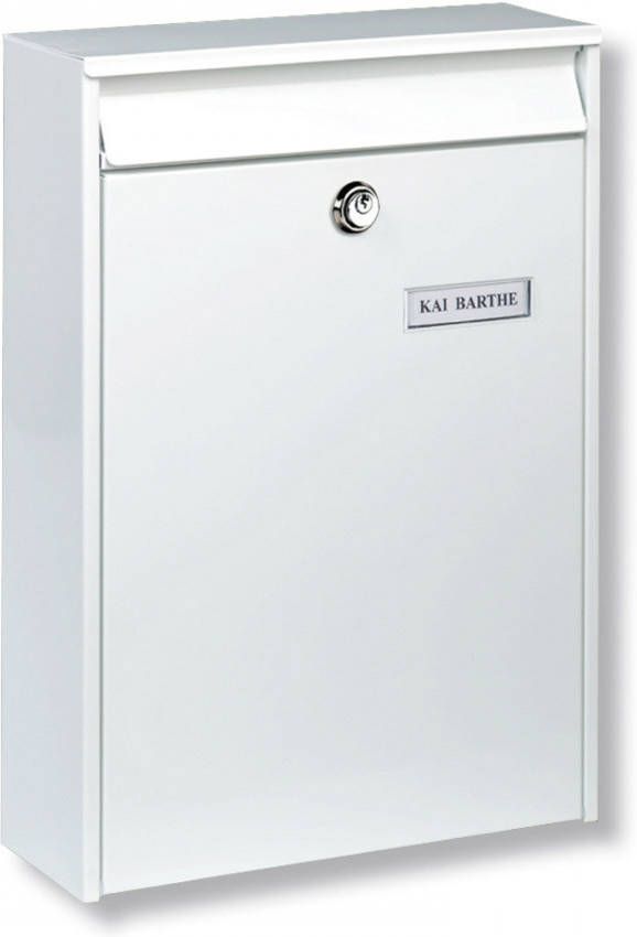 Burgwächter Wandbrievenbus LEIPZIG 777 wit