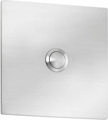 CMD Belplaat Grande van roestvrijstaal