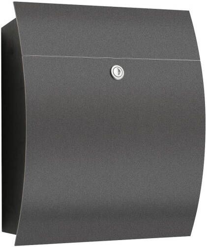 CMD Mooie brievenbus Nila, antraciet