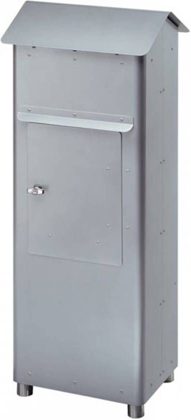 HEIBI Brievenbus GRANDE SECURI 2 diamant zilver