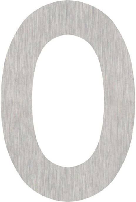 HEIBI Huisnummers cijfer 0