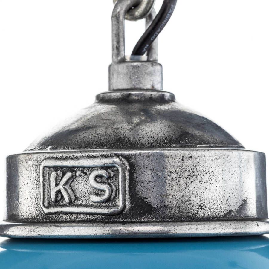 K.S. Verlichting Blauwe Retro hanglamp Porto Fino