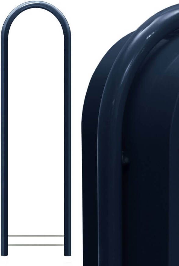 Bobi Brievenbus Round 5004 Zwartblauw 01.02.01.11