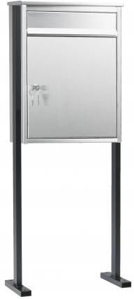 KS Verlichting Brievenbus RVS Postbox B29 in frame 5449