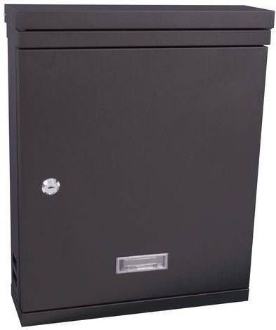 V-Part V part Wandbrievenbus Valencian 33, 5 X 42 Cm Staal Matzwart