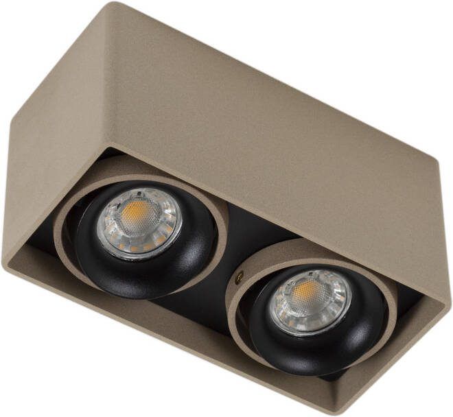 KS Verlichting Opbouwspot Bjorn 2 champagne