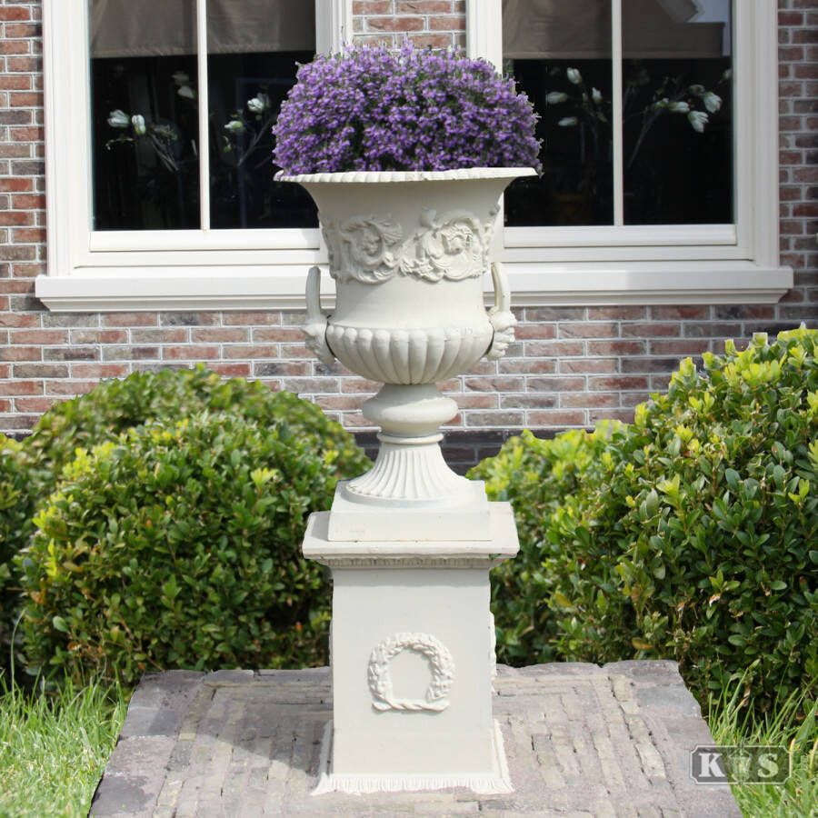 KS Verlichting Tuinvaas Deco Vaas XL + sokkel