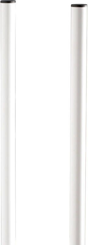 Allux 1005 Losse palen statief WIT