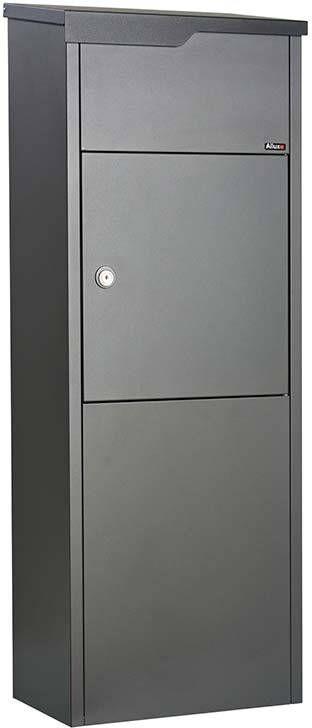 Allux 650 Antraciet/zwart pakketbrievenbus