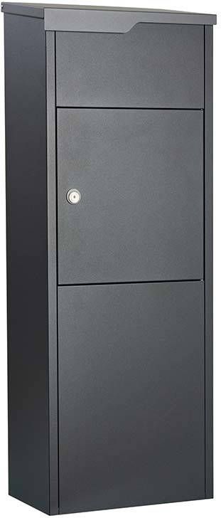 Allux 650 Zwart/antraciet pakketbrievenbus