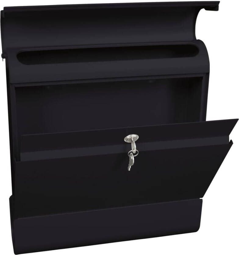 V-Part V part Armilan Stalen Wandbrievenbus Antraciet